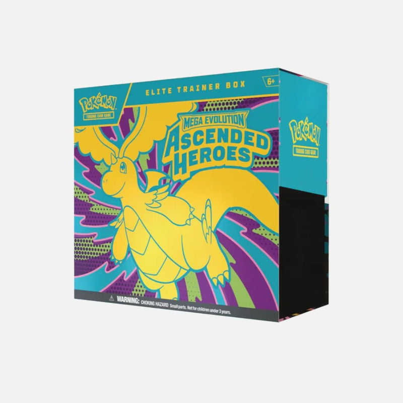 Pokemon Mega Evolution Ascended Heroes Elite Trainer Box