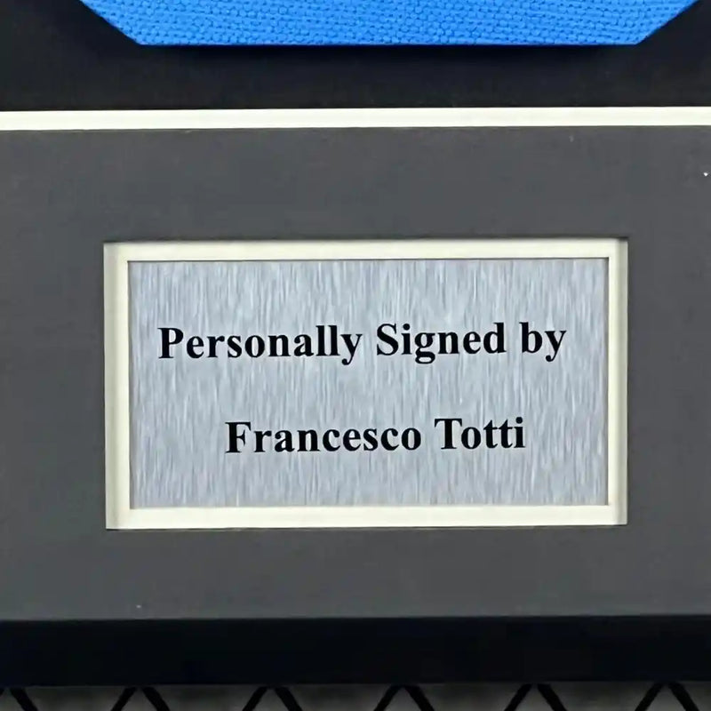 Francesco Totti Signed Italy 2006 World Cup Jersey