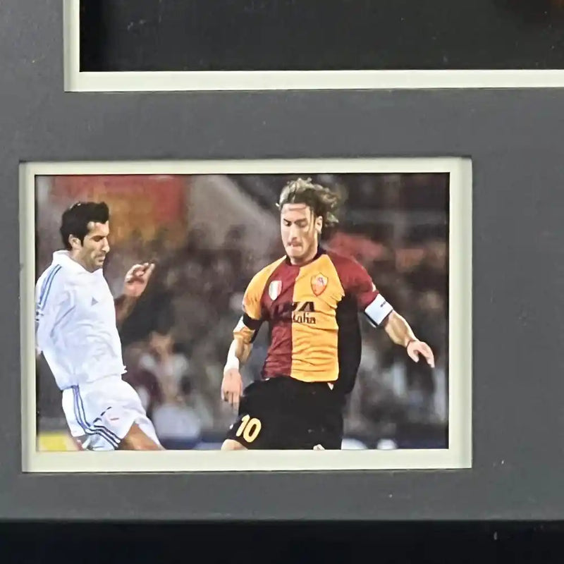 Francesco Totti Signed AS Roma 2001 - 2002 Champions League Jersey