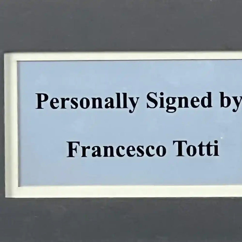 Francesco Totti Signed AS Roma 2000 - 2001 Jersey