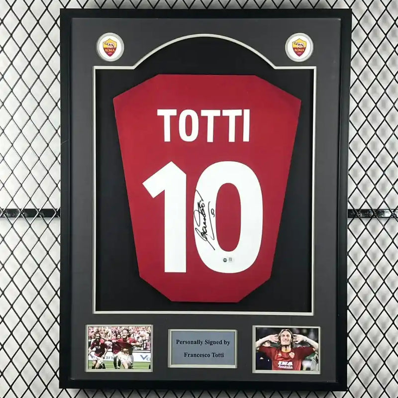 Francesco Totti Signed AS Roma 2000 - 2001 Jersey