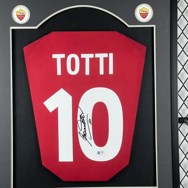 Francesco Totti Signed AS Roma 2000 - 2001 Jersey