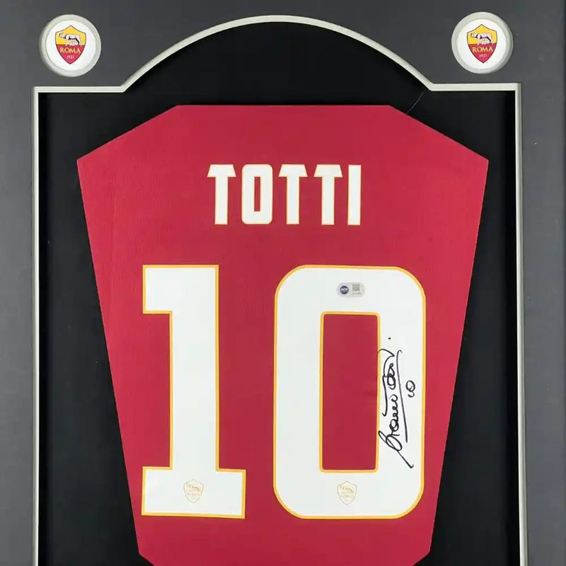 Francesco Totti Signed AS Roma 2014 - 2015 Jersey
