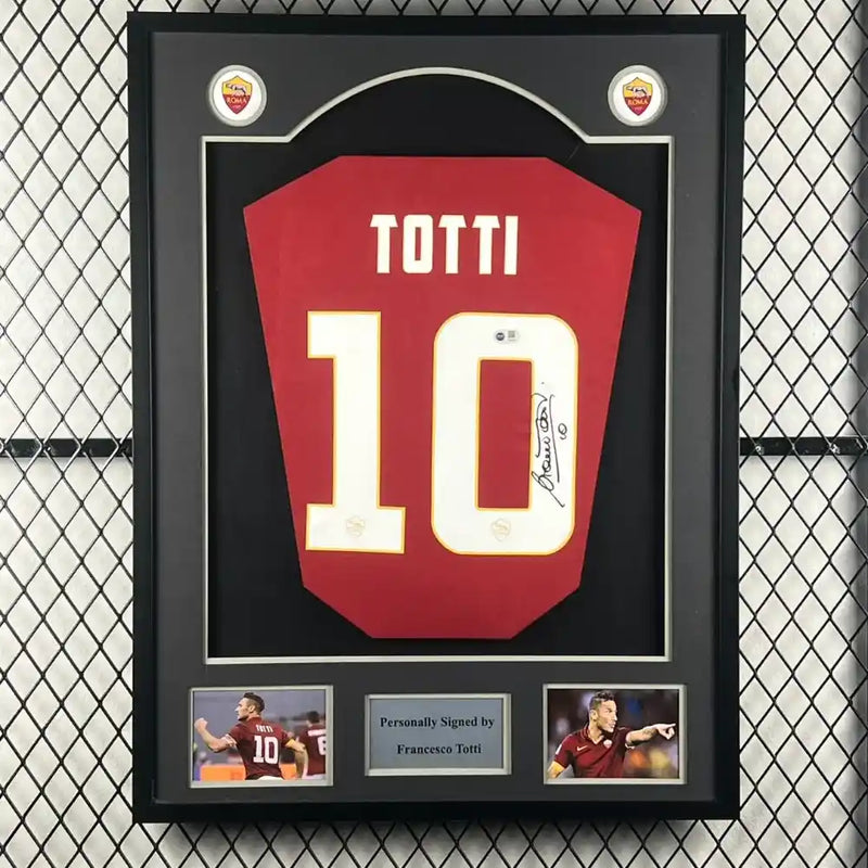 Francesco Totti Signed AS Roma 2014 - 2015 Jersey
