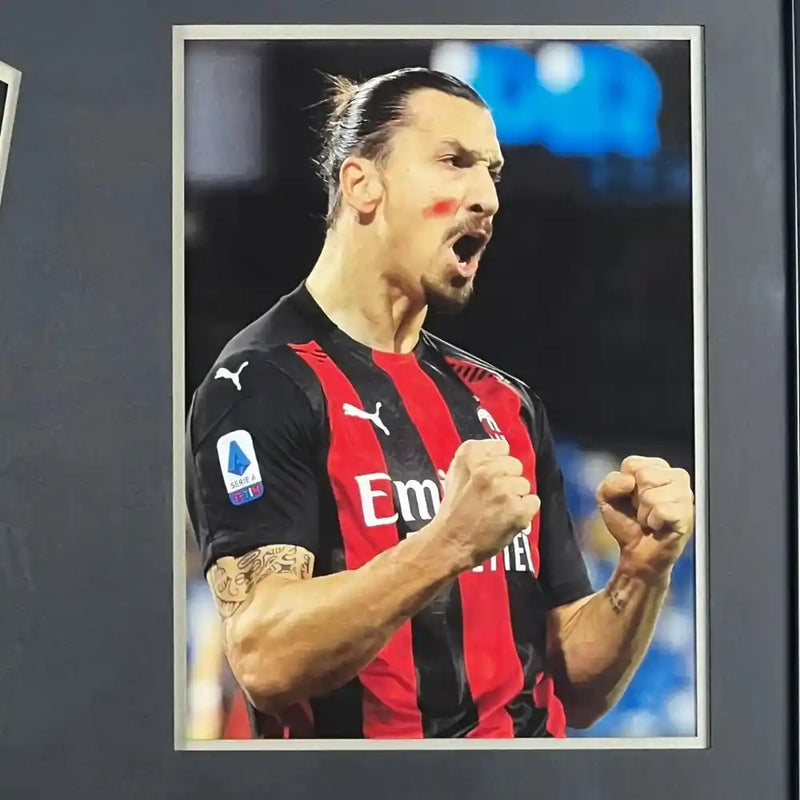 Zlatan Ibrahimovic Signed AC Milan Jersey