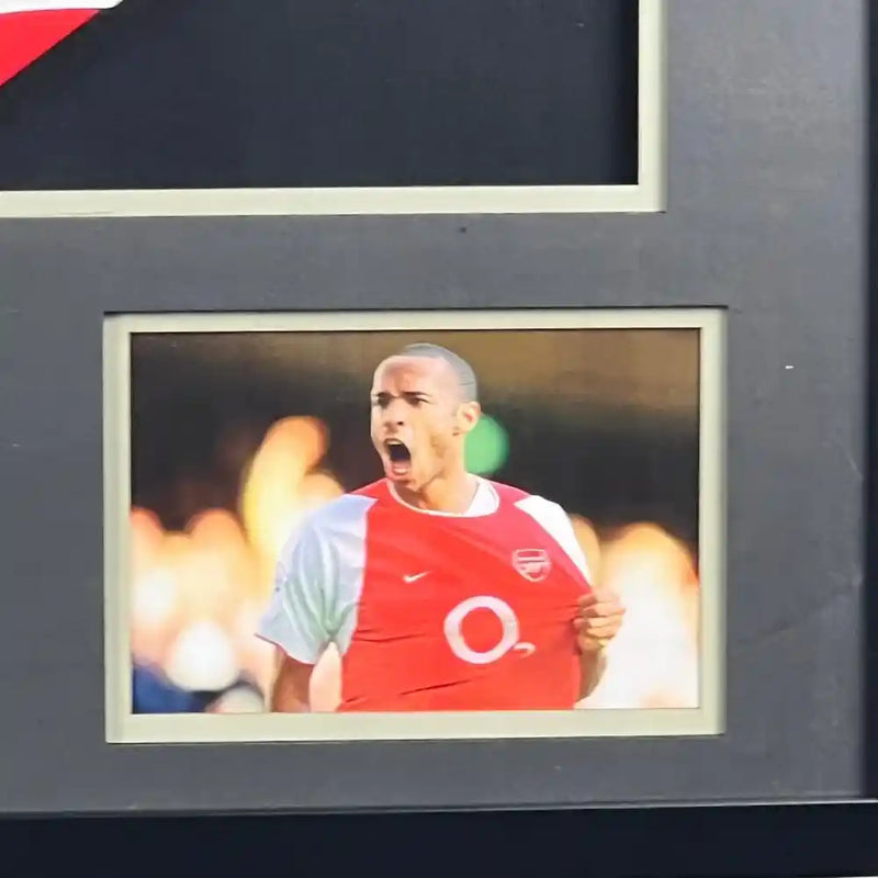 Thierry Henry Signed Arsenal Jersey