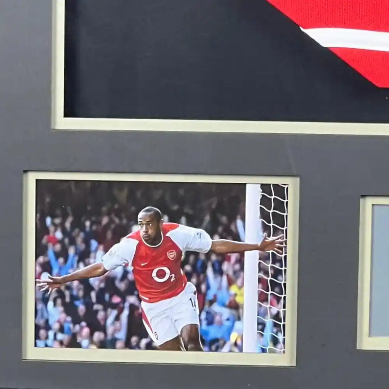 Thierry Henry Signed Arsenal Jersey