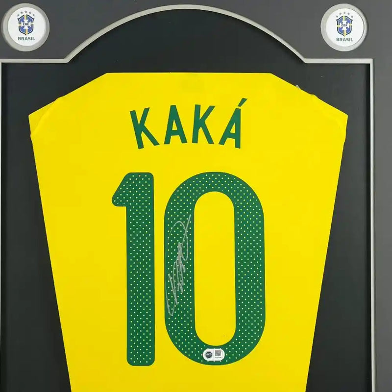 Kaka Signed Brazil Jersey