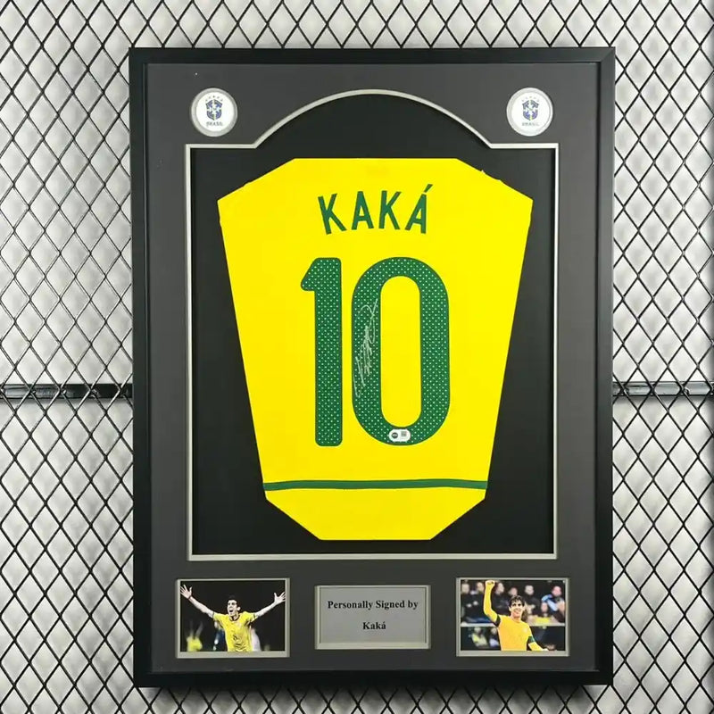 Kaka Signed Brazil Jersey
