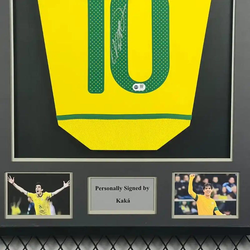 Kaka Signed Brazil Jersey