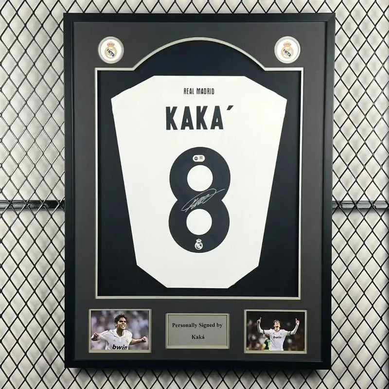 Kaka Signed Real Madrid Jersey