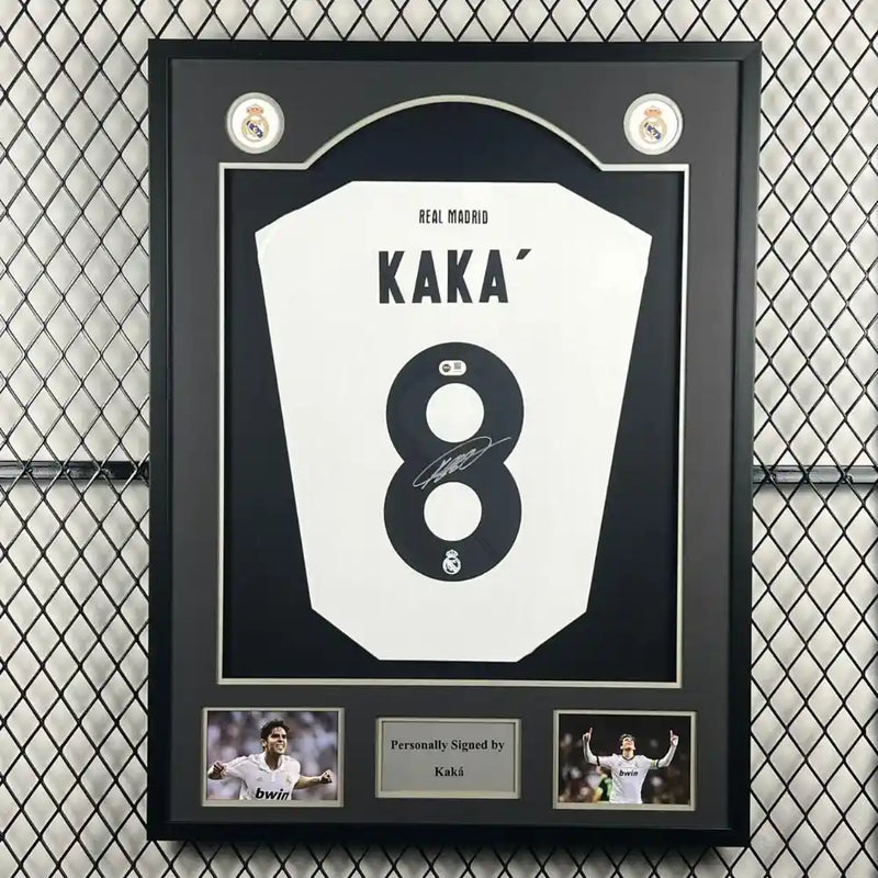 Kaka Signed Real Madrid Jersey