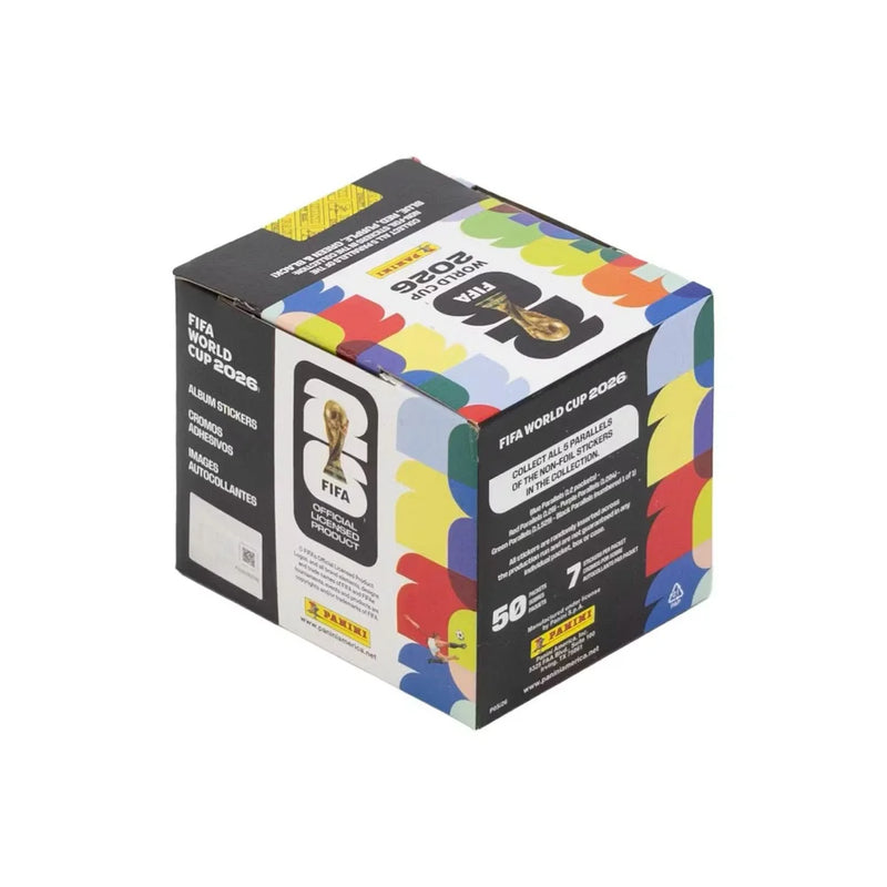 PRE-ORDER 2026 Panini FIFA World Cup Soccer 50-Pack Sticker Box - U.S. VERSION