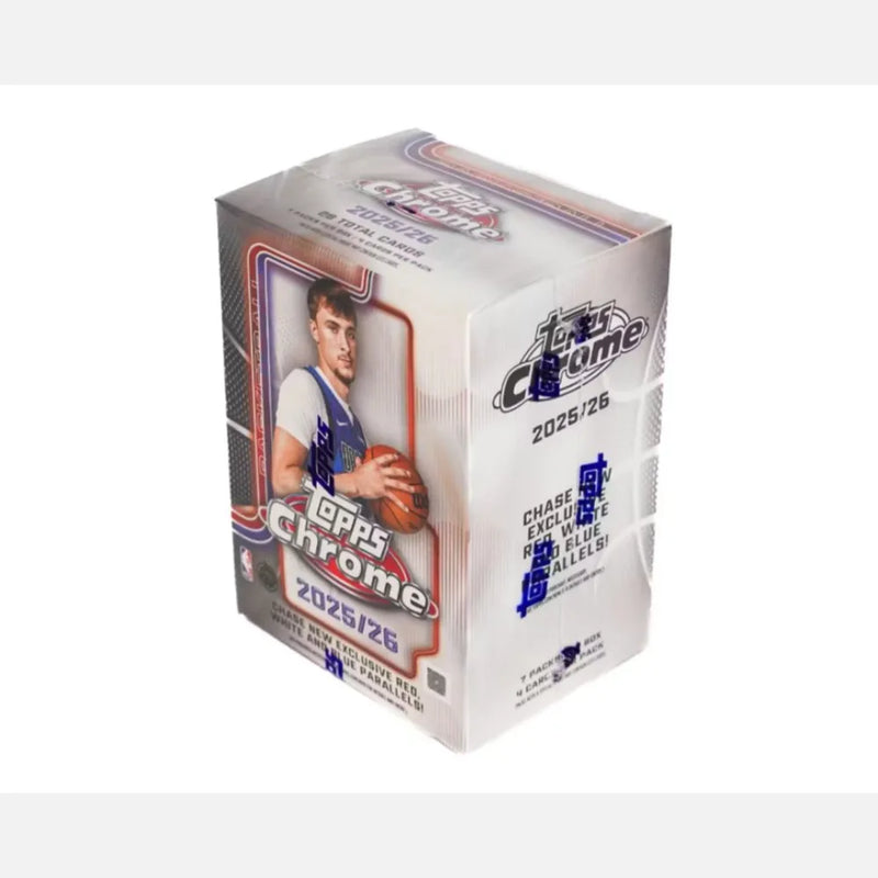 PRE-ORDER 2025/26 Topps Chrome Basketball Blaster Box