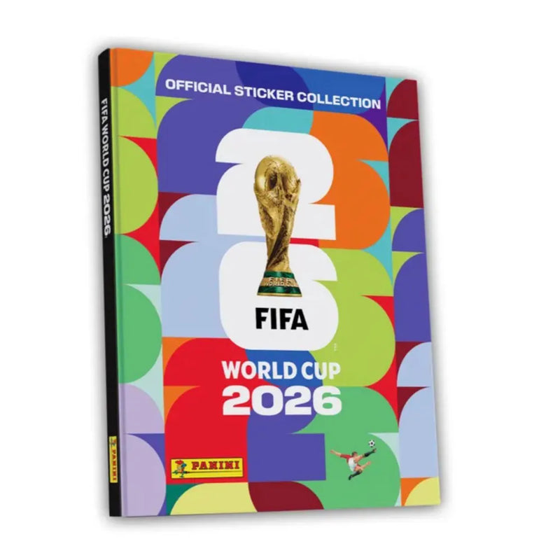2026 Panini FIFA World Cup Soccer Sticker Hard Cover Album Case