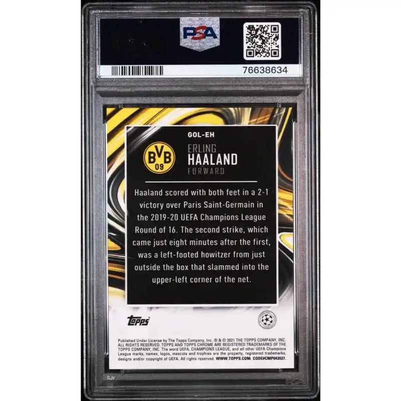 Erling Haaland PSA 10