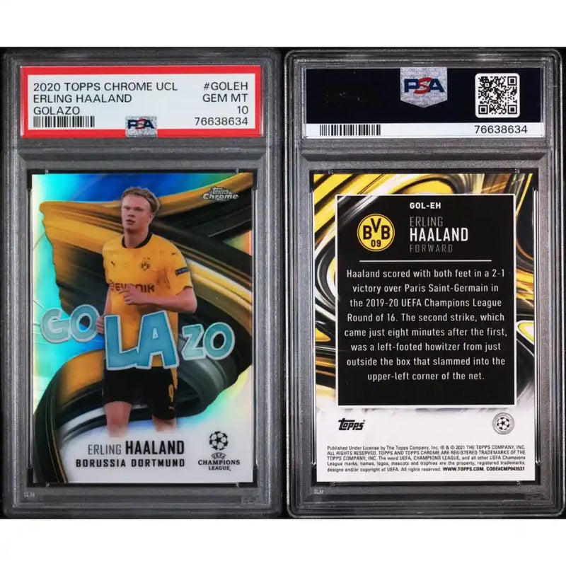 Erling Haaland PSA 10