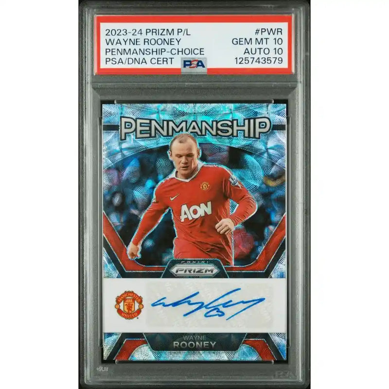 Wayne Rooney PSA 10 AUTO 10 - POP 1