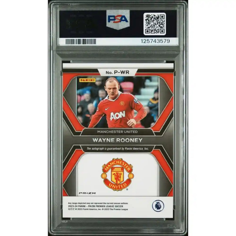 Wayne Rooney PSA 10 AUTO 10 - POP 1