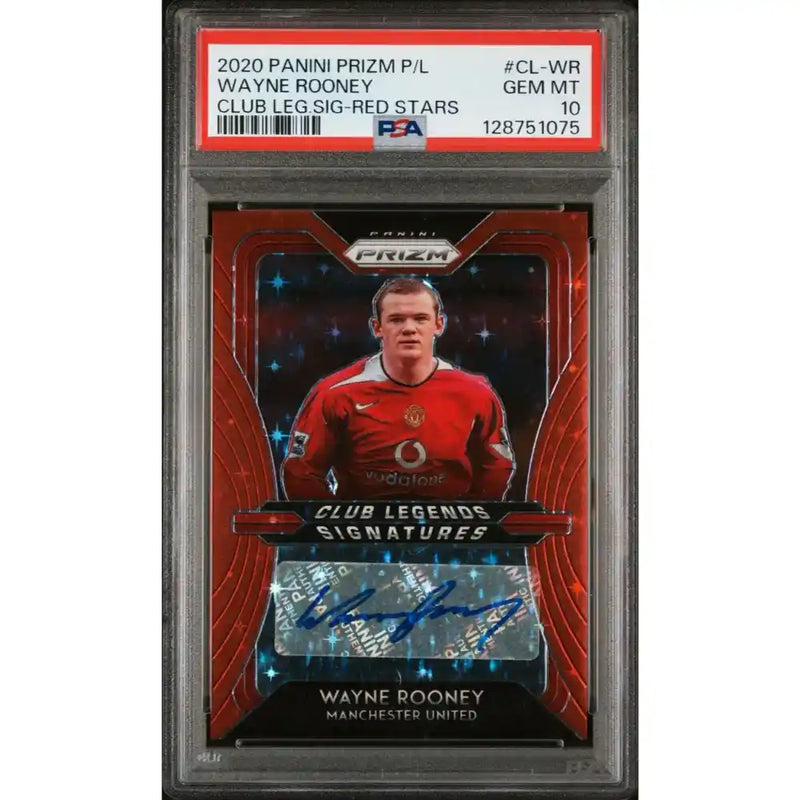 Wayne Rooney PSA 10 AUTO - POP 3
