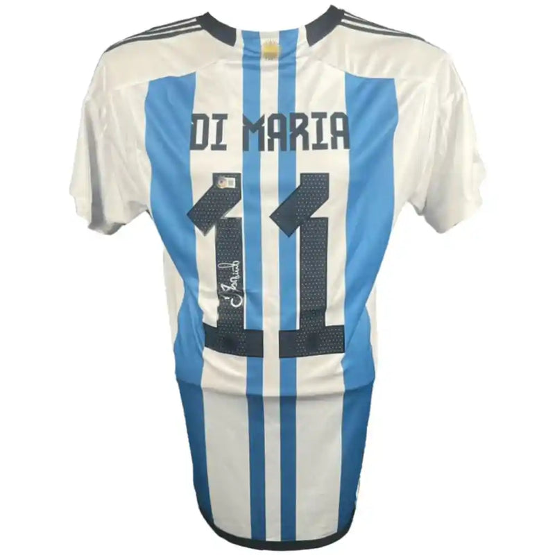 Angel Di Maria Signed Argentina Jersey