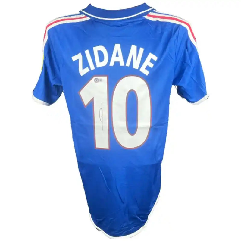 Zinedine Zidane Signed France Jersey 2000