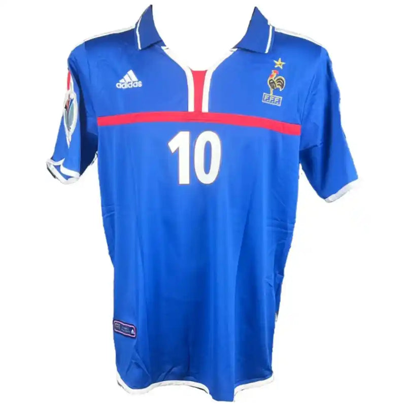 Zinedine Zidane Signed France Jersey 2000