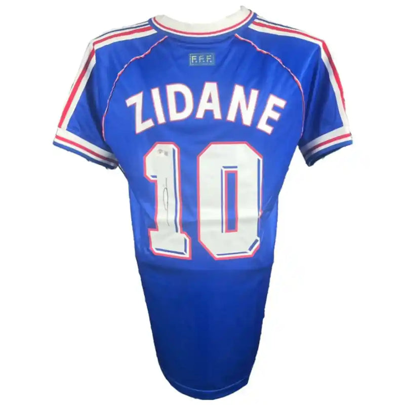 Zinedine Zidane Signed France Jersey 1998