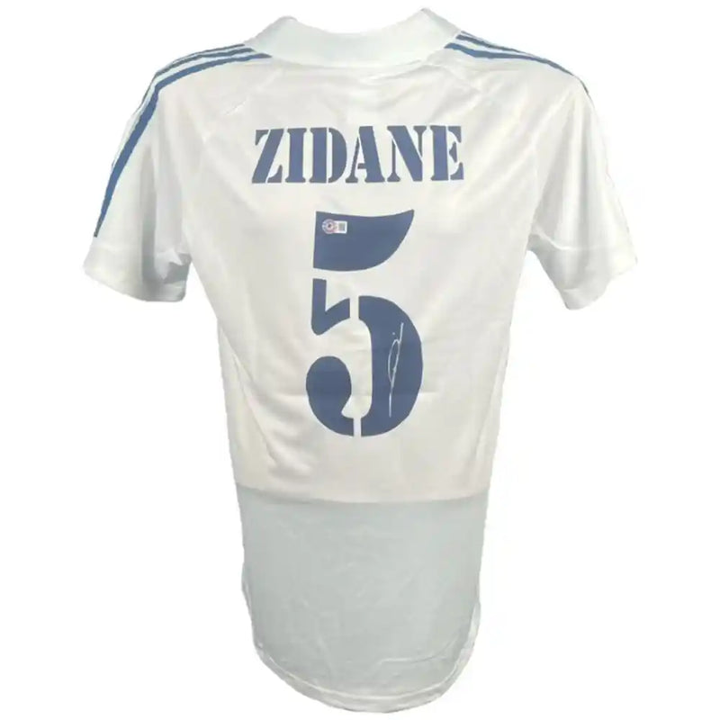 Zinedine Zidane Signed Real Madrid Jersey