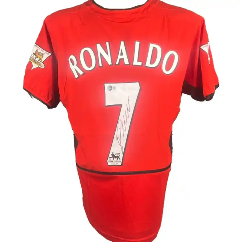 Cristiano Ronaldo Signed Manchester United Jersey 2002-2004