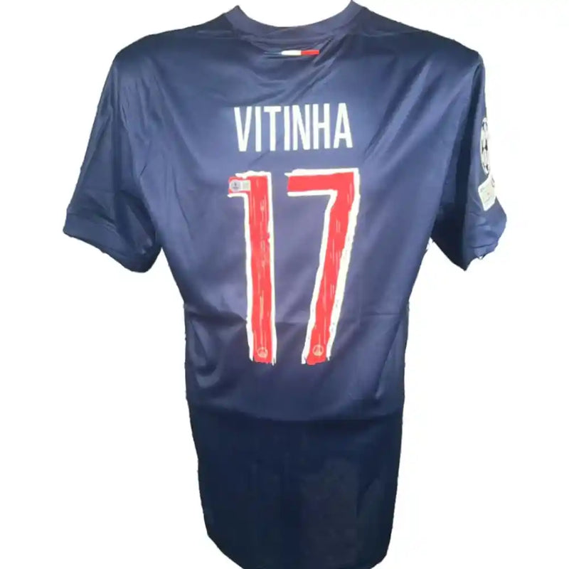 Vitinha Signed PSG Jersey