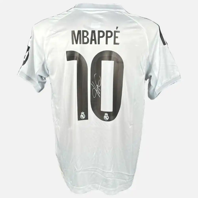 Kylian Mbappé Signed Real Madrid Jersey