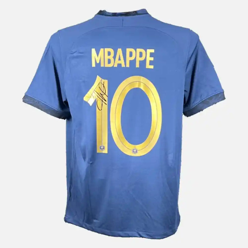 Kylian Mbappé Signed PSG Jersey