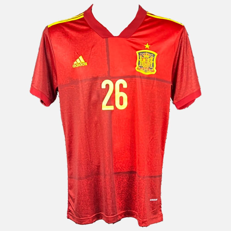Pedri Signed Spain Jersey