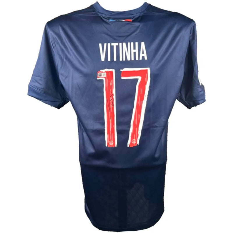 Vitinha Signed PSG Jersey
