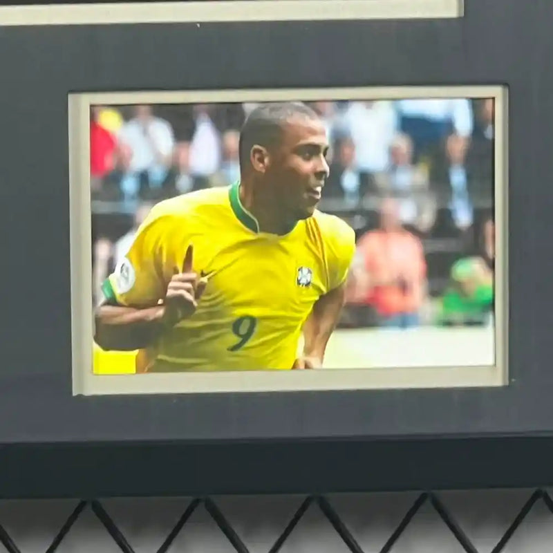 Ronaldo Nazario Signed Brazil FC Jersey