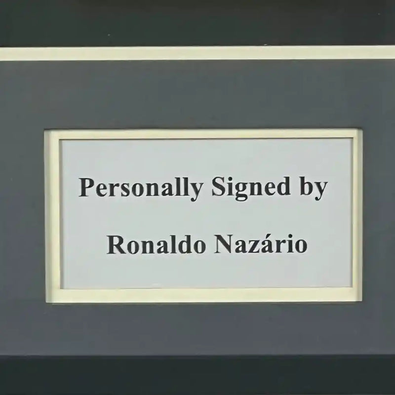 Ronaldo Nazario Signed Brazil FC Jersey