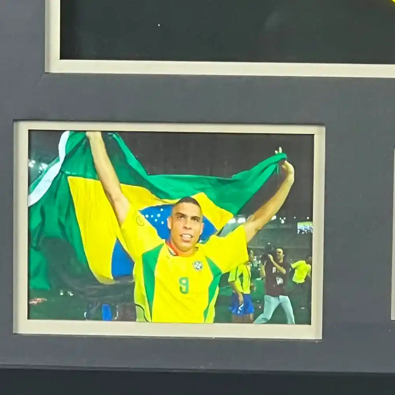 Ronaldo Nazario Signed Brazil FC Jersey