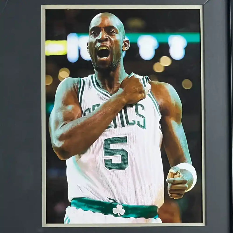 Kevin Garnett Signed Celtics Jersey