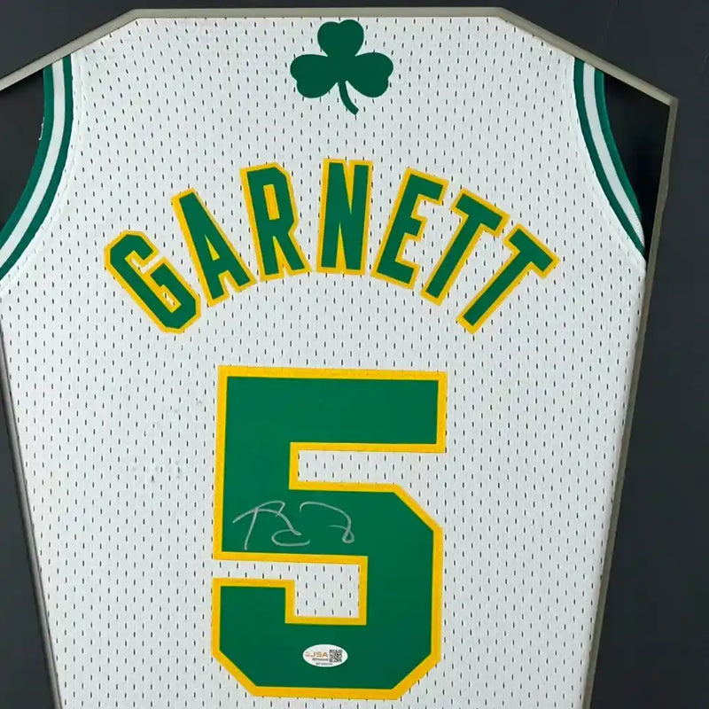 Kevin Garnett Signed Celtics Jersey