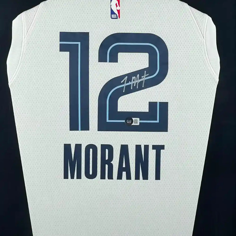 Ja Morant Signed Memphis Grizzlies Jersey