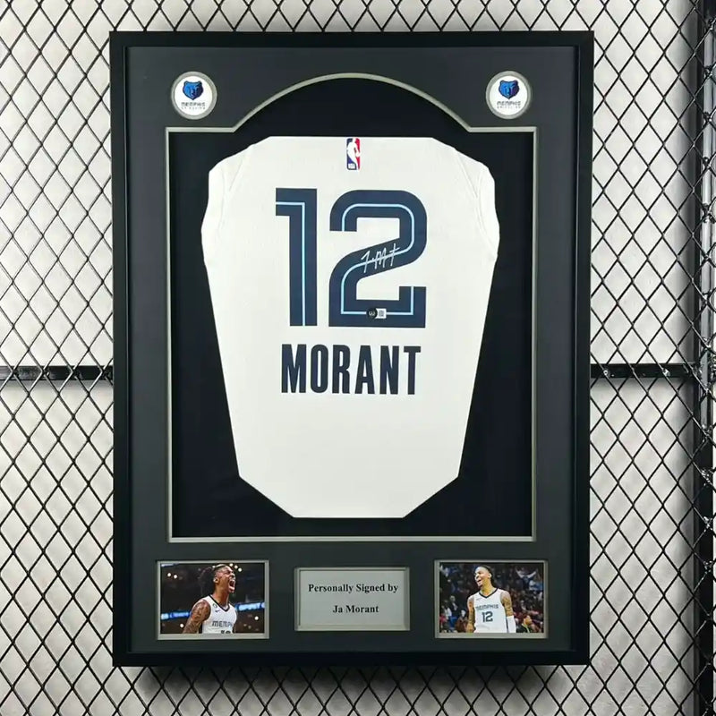 Ja Morant Signed Memphis Grizzlies Jersey