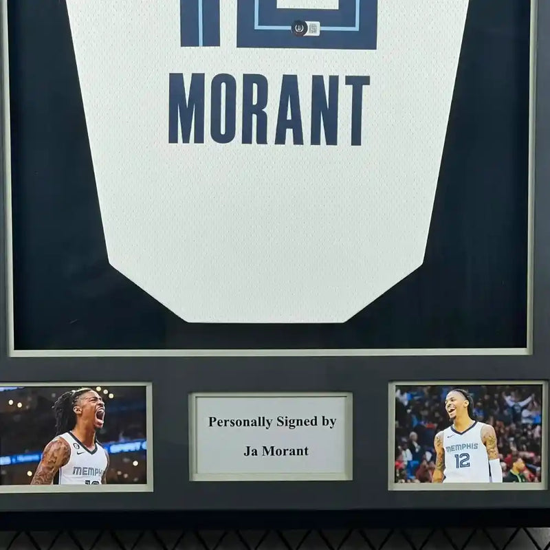 Ja Morant Signed Memphis Grizzlies Jersey