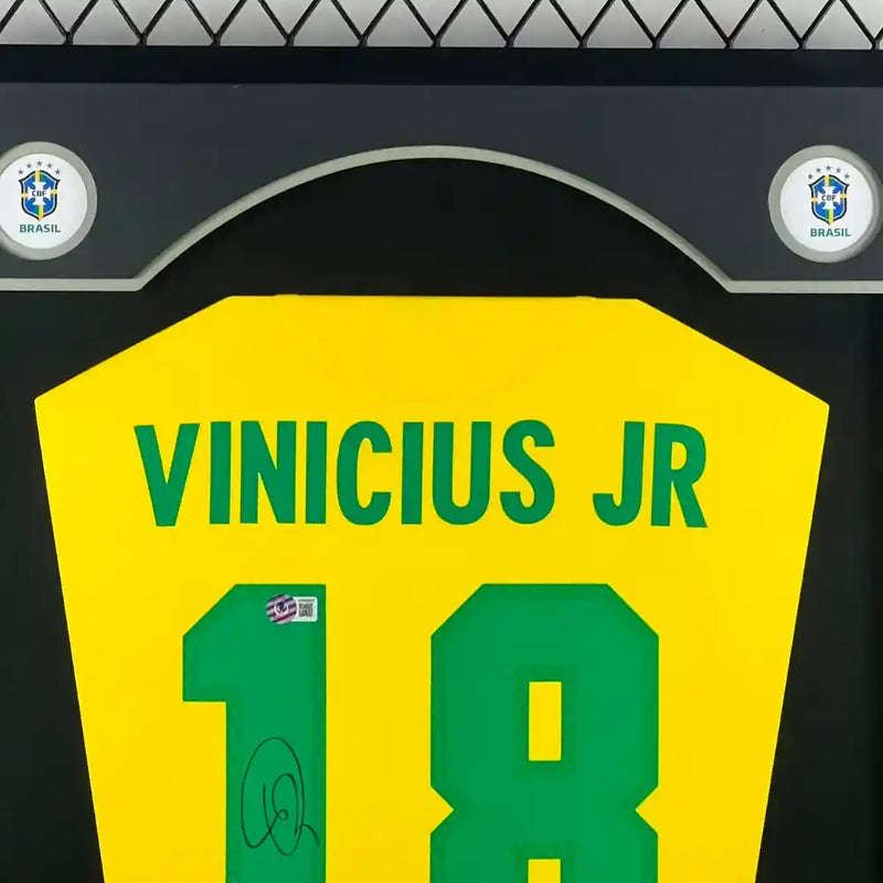 Vinicius Junior Signed Brazil FC Jersey