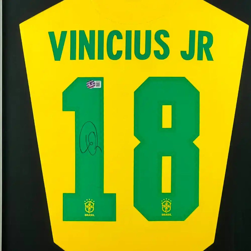 Vinicius Junior Signed Brazil FC Jersey