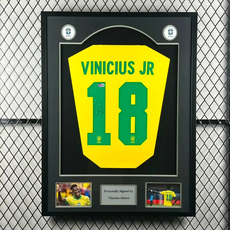 Vinicius Junior Signed Brazil FC Jersey