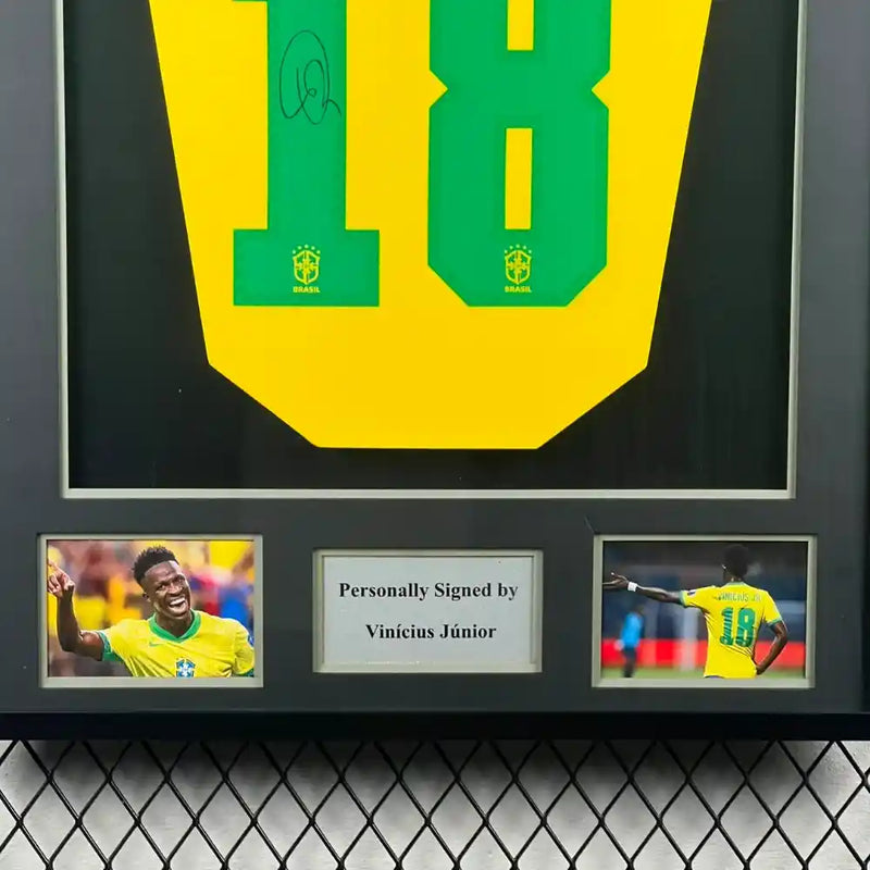 Vinicius Junior Signed Brazil FC Jersey