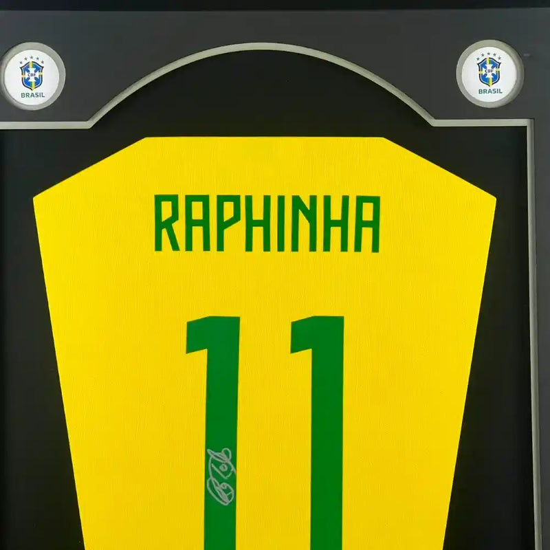 Raphinha Signed Brazil FC Jersey