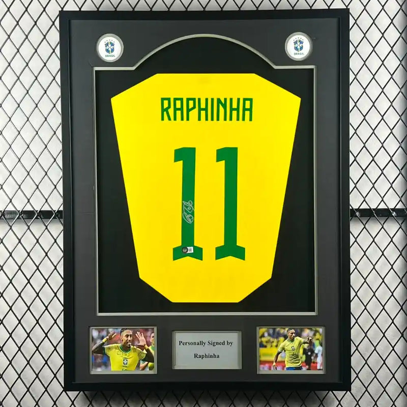 Raphinha Signed Brazil FC Jersey