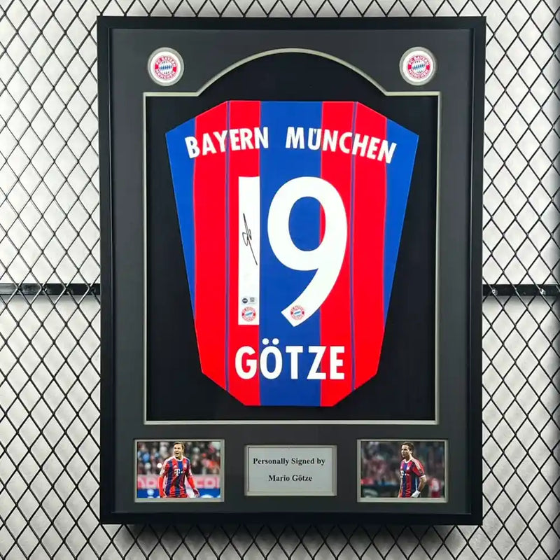 Mario Gotze Signed Bayern Munich FC Jersey